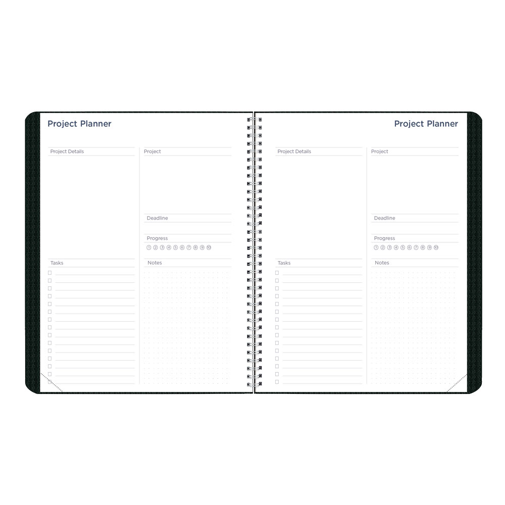 Academic Monthly Planner, DuraFlex, 2026 - 2027, English CA701V.PUR-27 #color_black