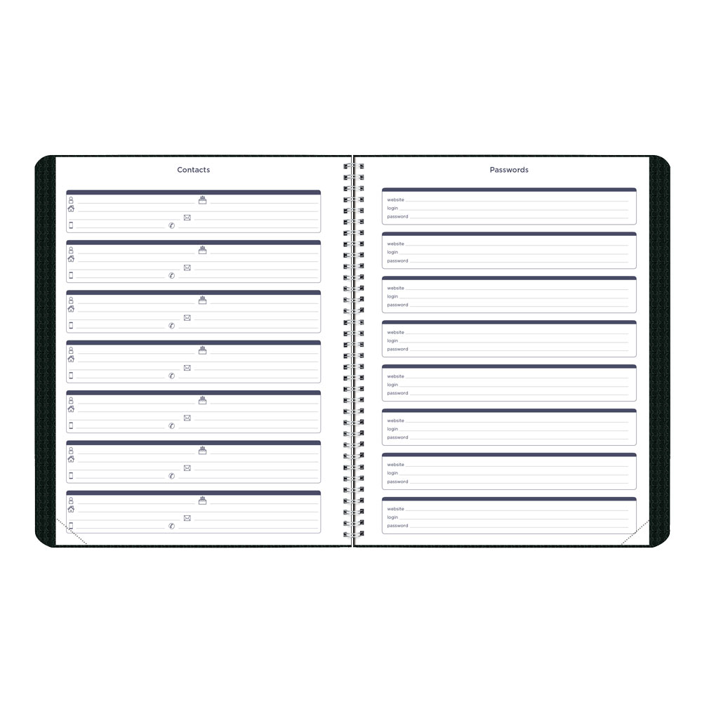 Academic Monthly Planner, DuraFlex, 2026 - 2027, English CA701V.PUR-27 #color_black
