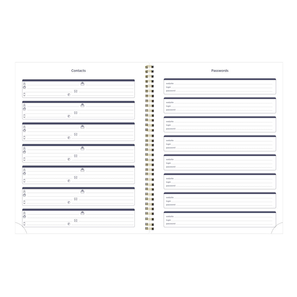 Academic Monthly Planner, Nautical, 2026 - 2027 - English CA714PH.02-27 #color_cabana
