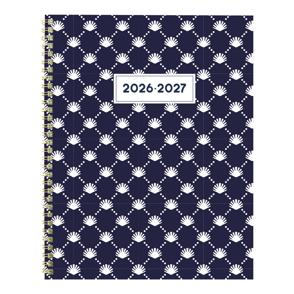 Academic Monthly Planner, Nautical, 2026 - 2027 - English CA714PH.03-27 #color_shells