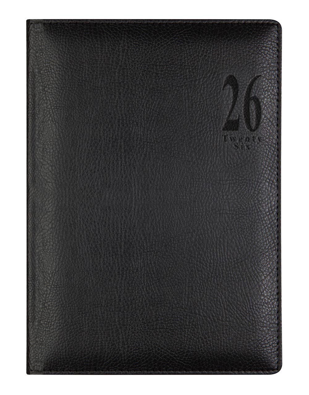 Letts of London Milano A5 Vertical Week to View Planner with Appointments 2026  -  26-CT03XUBK #color_black