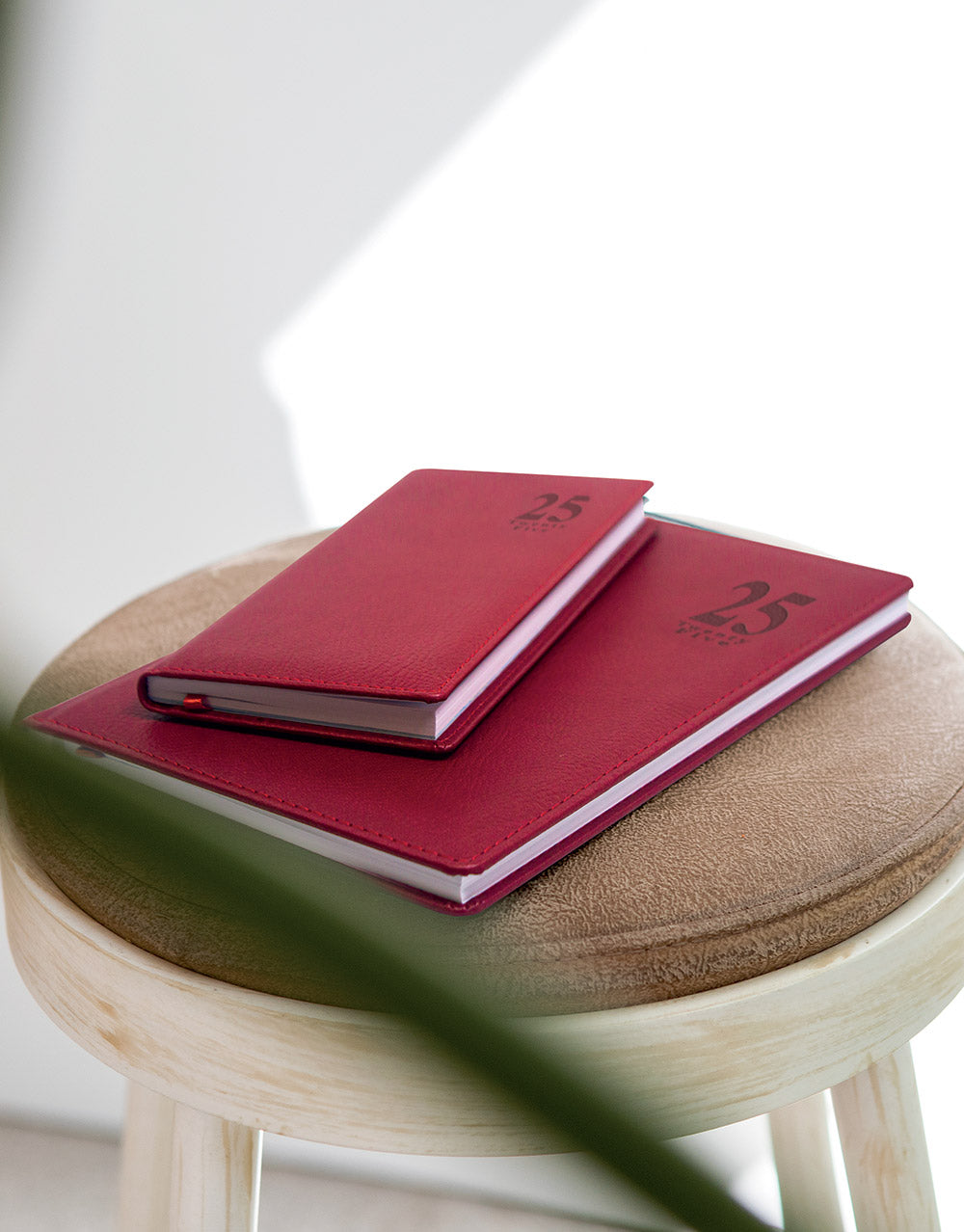 Letts A5 Weekly Appointment Book, Milano, 2027 Red 27-CTO3XURD#color_red