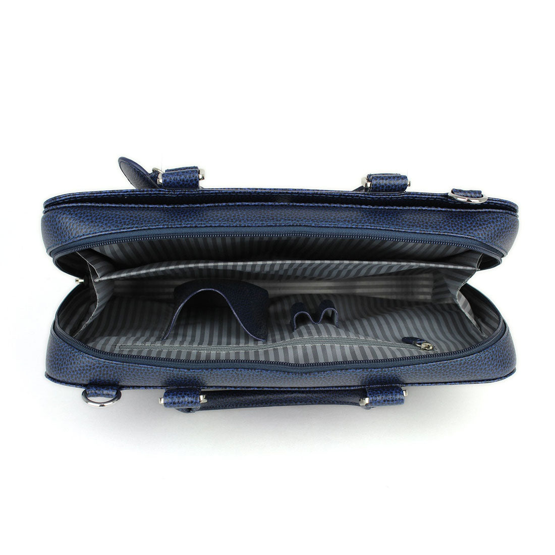 Small Laptop Briefcase - Navy#color_laurige-navy