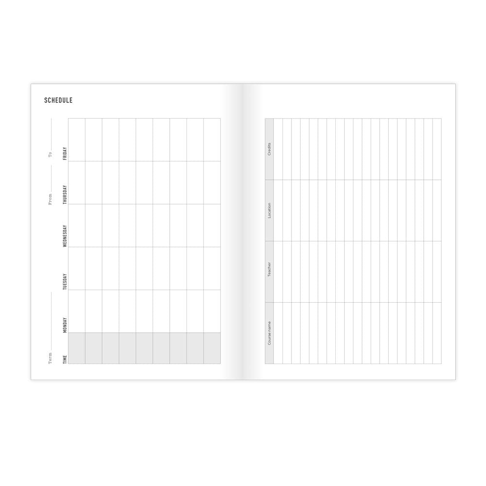 Letts A5 Planners Timeless Layout #color_botanics-green