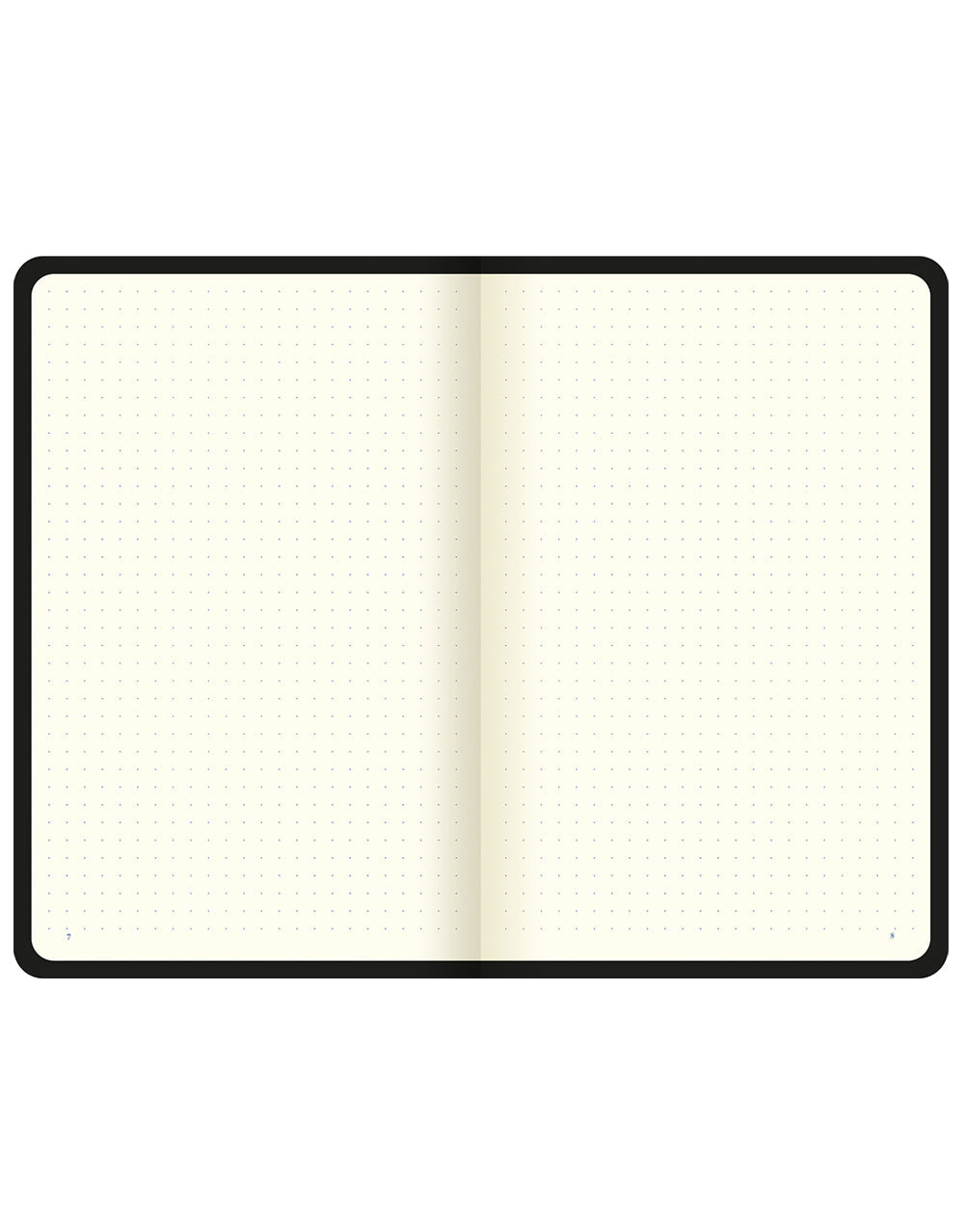 Icon Book Dotted Notebook Black#color_black