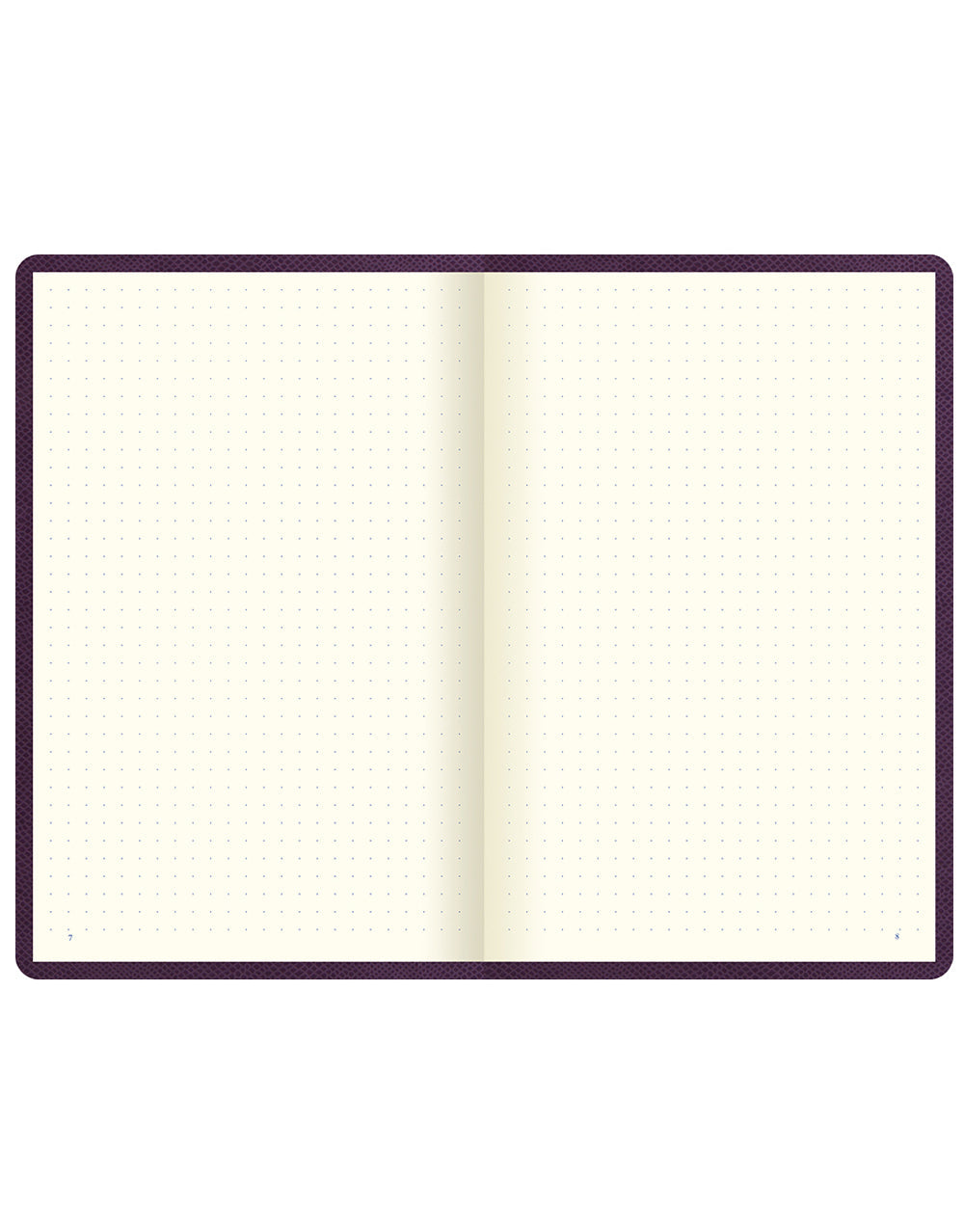 Legacy Book Dotted Notebook Purple#color_purple