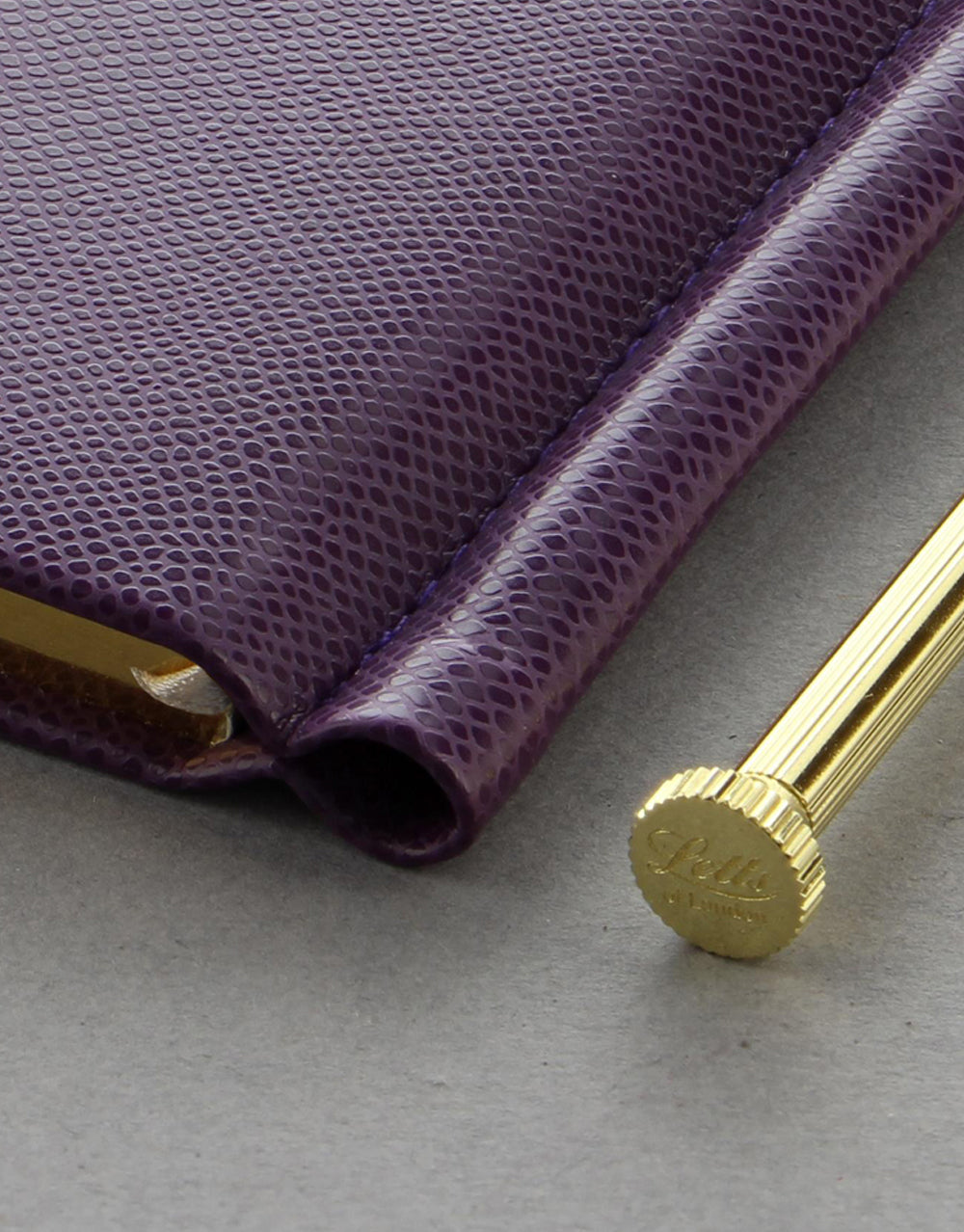 Legacy Slim Pocket Ruled Notebook Purple#color_purple