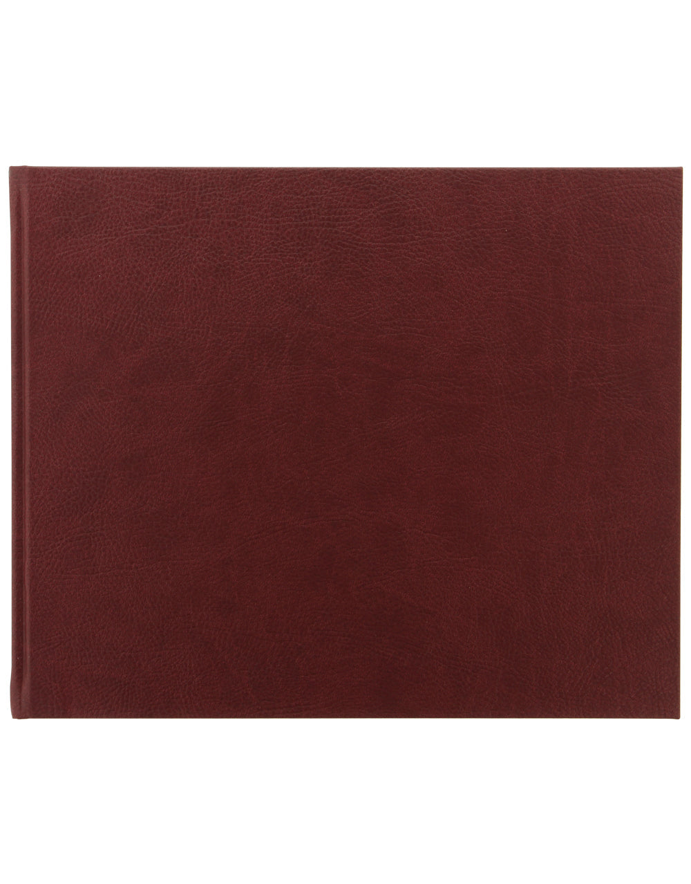 Origins Quarto Landscape Plain Guest Book Chocolate Brown#color_chocolate