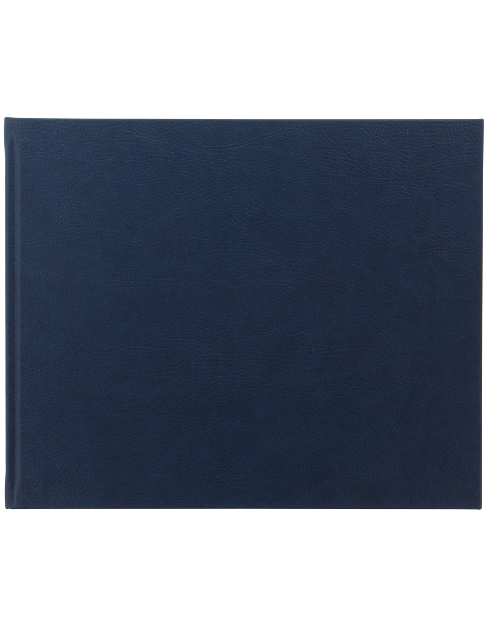 Origins Quarto Landscape Plain Guest Book Navy#color_navy