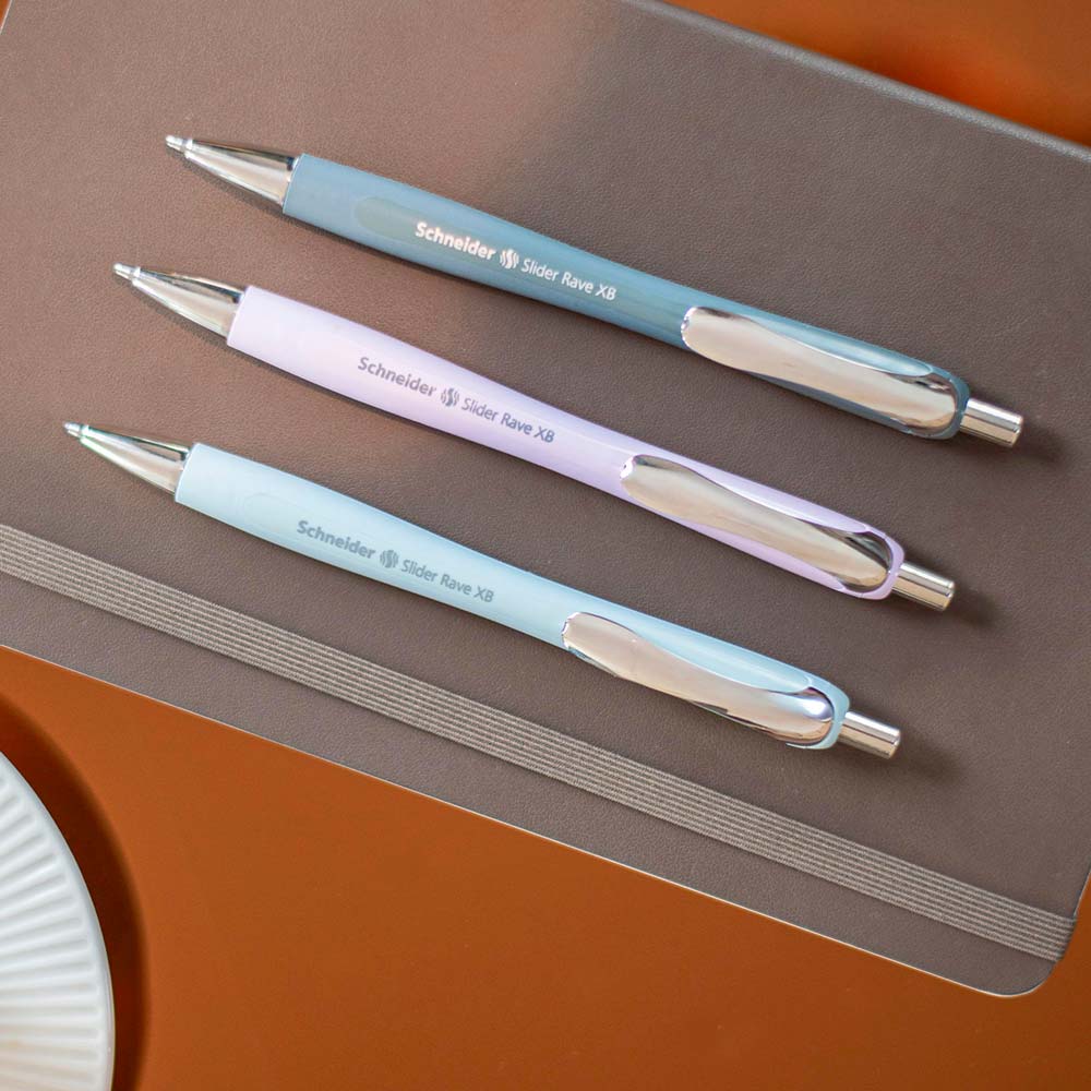 Rave Ballpoint Pen XB, Trend Edition, Box of 5 units#color_blossom