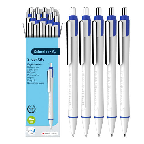 Xite Ballpoint Pen XB, Box of 10#ink-color_blue
