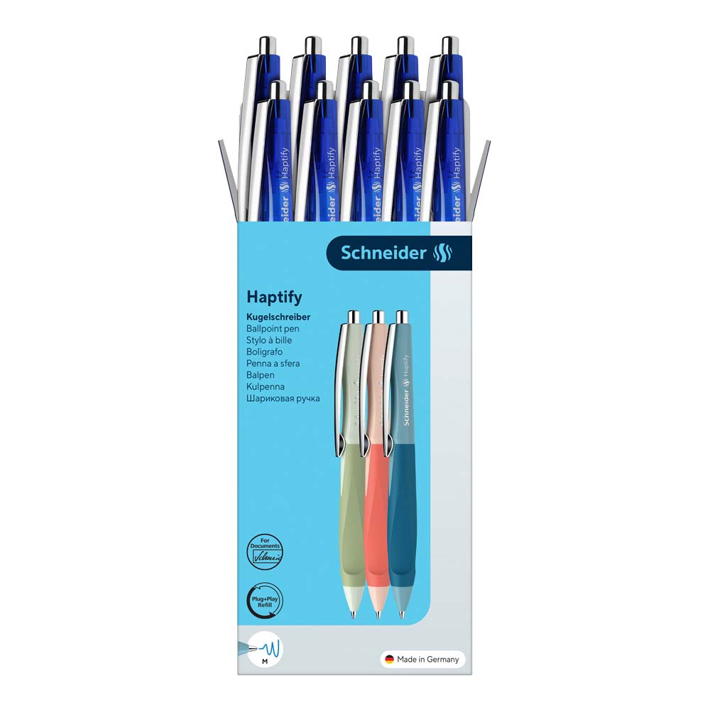 Haptify Ballpoint Pen M, Box of 10#color_blue