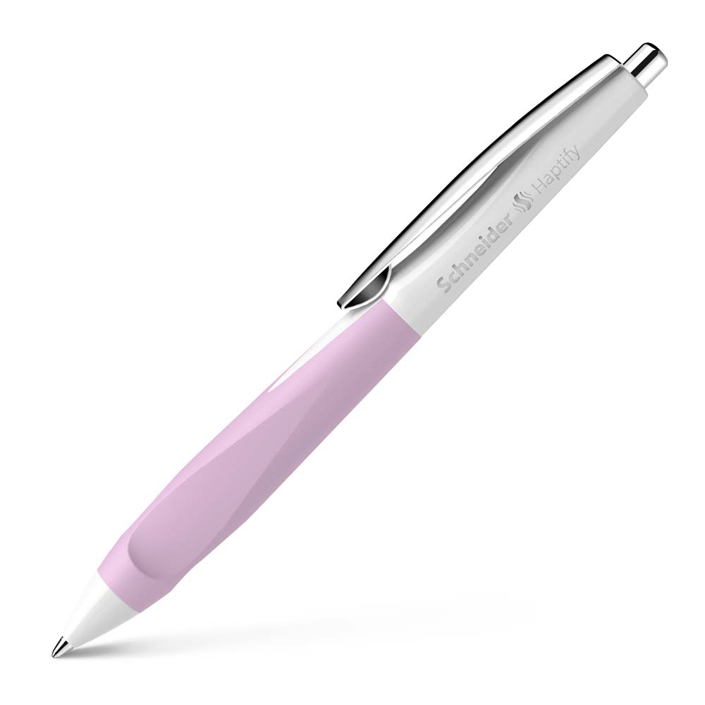 Haptify Ballpoint Pen M, Box of 10#color_white-lilac
