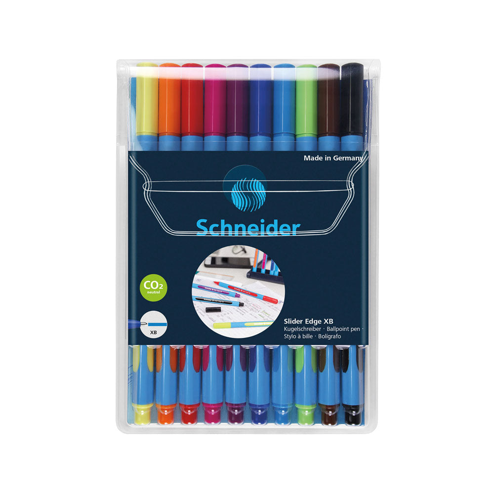 Slider Edge Ballpoint Pen XB, Wallet 10 pieces