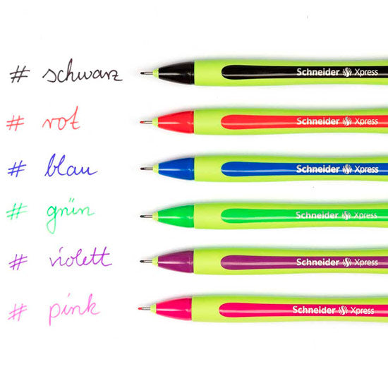 Xpress Fineliners 0.8mm, wallet 3 pieces - Assorted