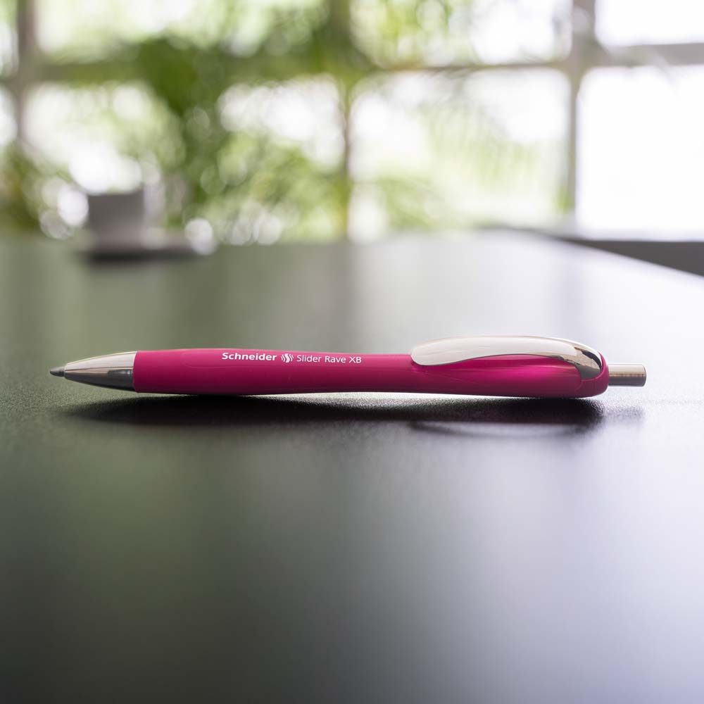 Schneider Rave Ballpoint Pen XB#color_power-pink