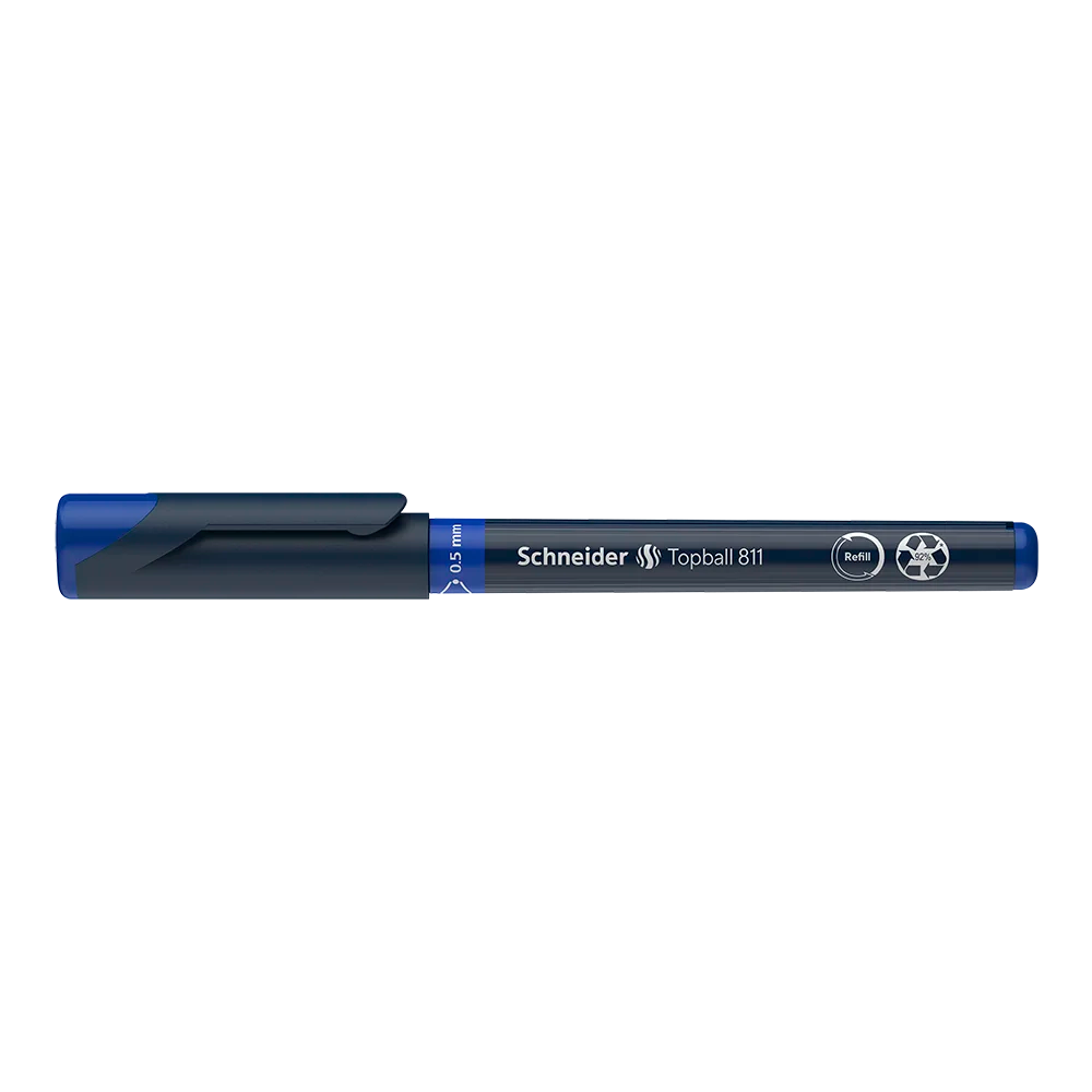 Topball 811 Rollerball 0.5mm, Box of 10#ink-color_blue