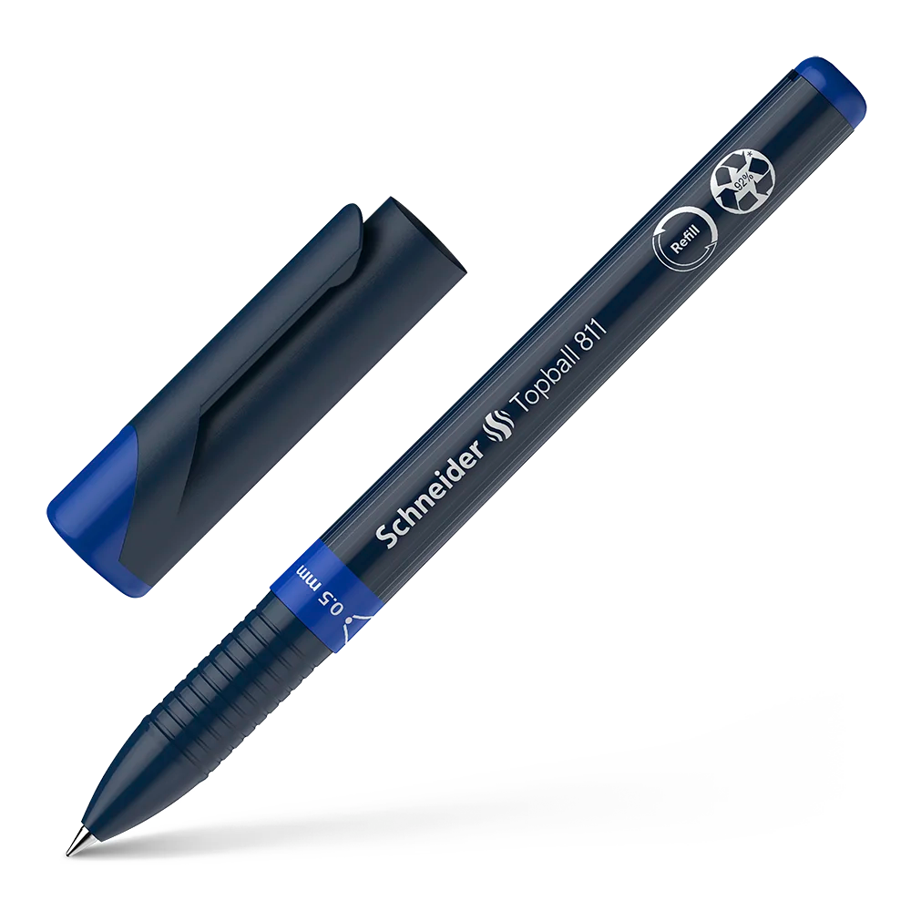 Topball 811 Rollerball 0.5mm, Box of 10#ink-color_blue