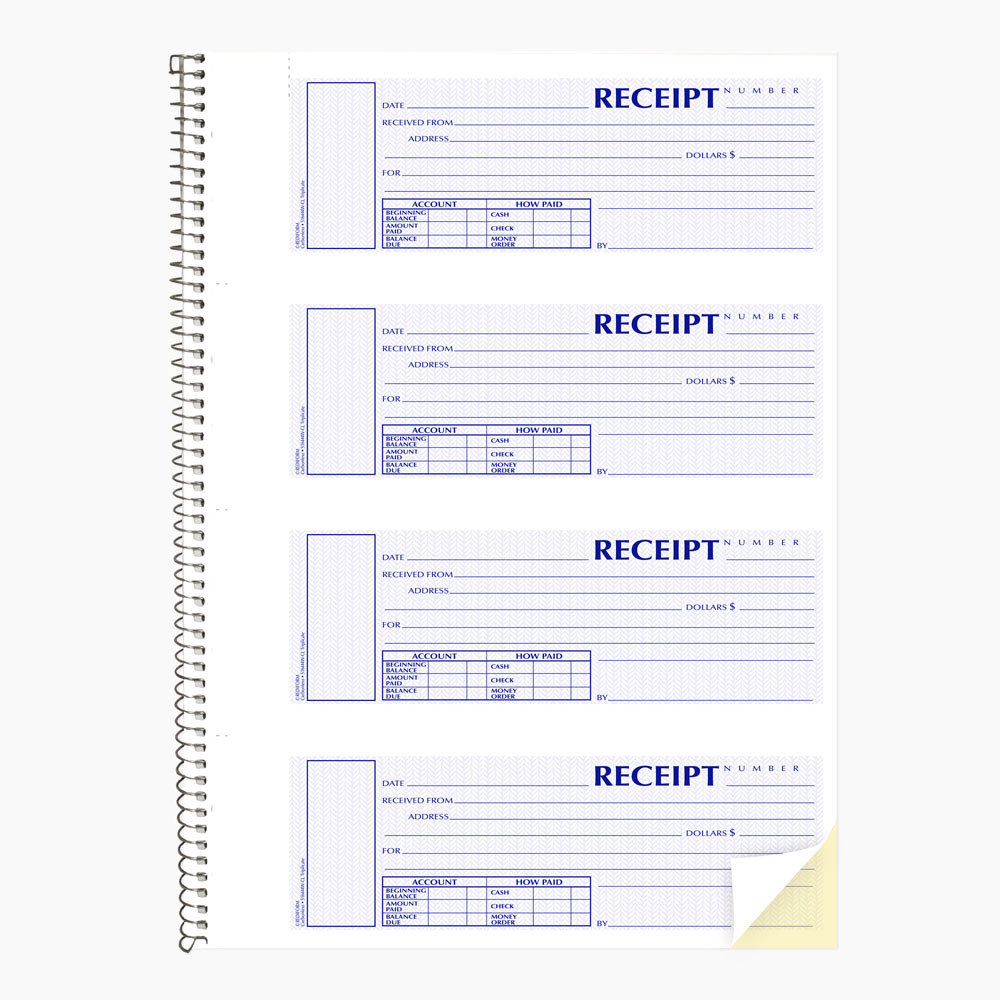 Money Receipt Book S16444WCL