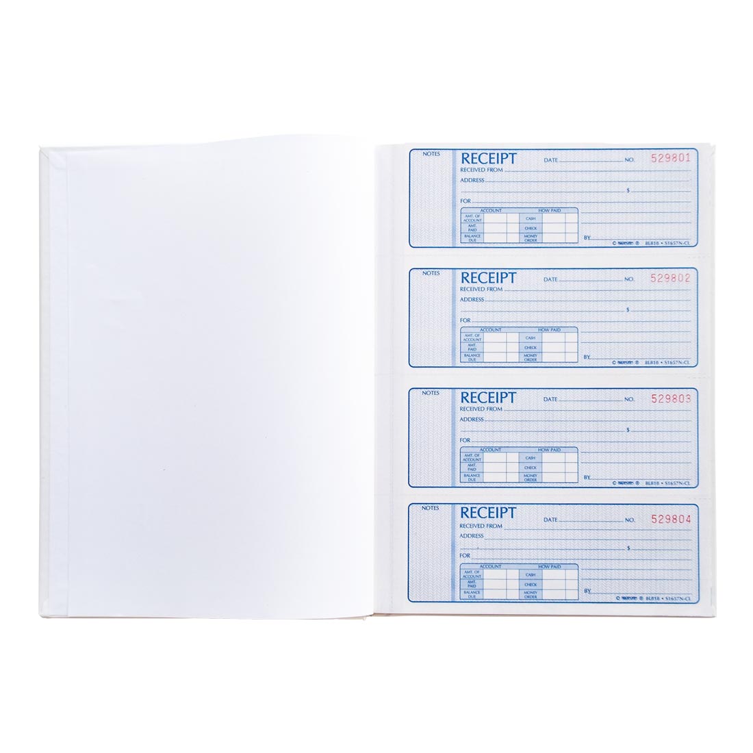 Money Receipt Book S1657NCL