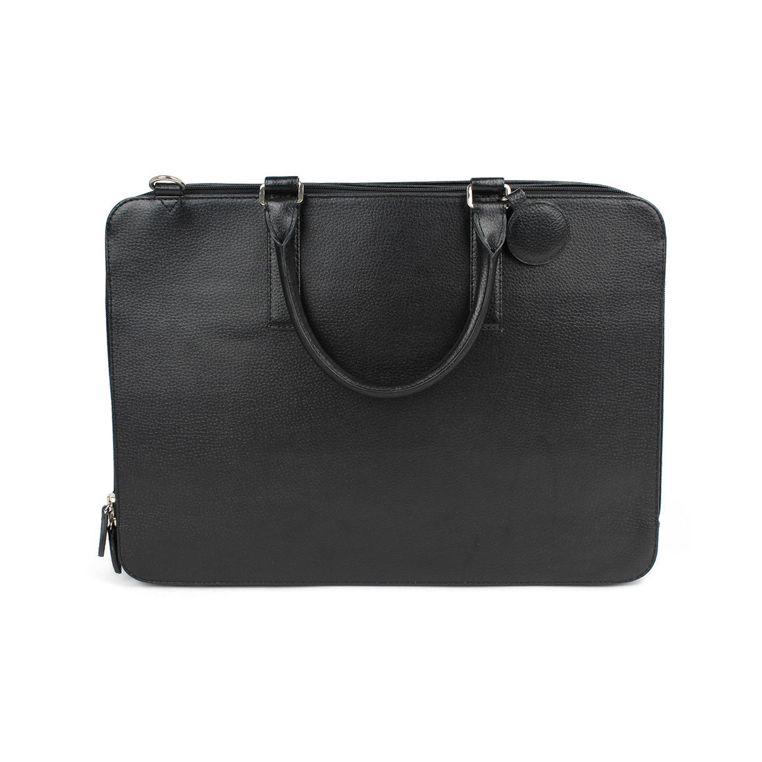 Deluxe Laptop Briefcase - Black#color_black