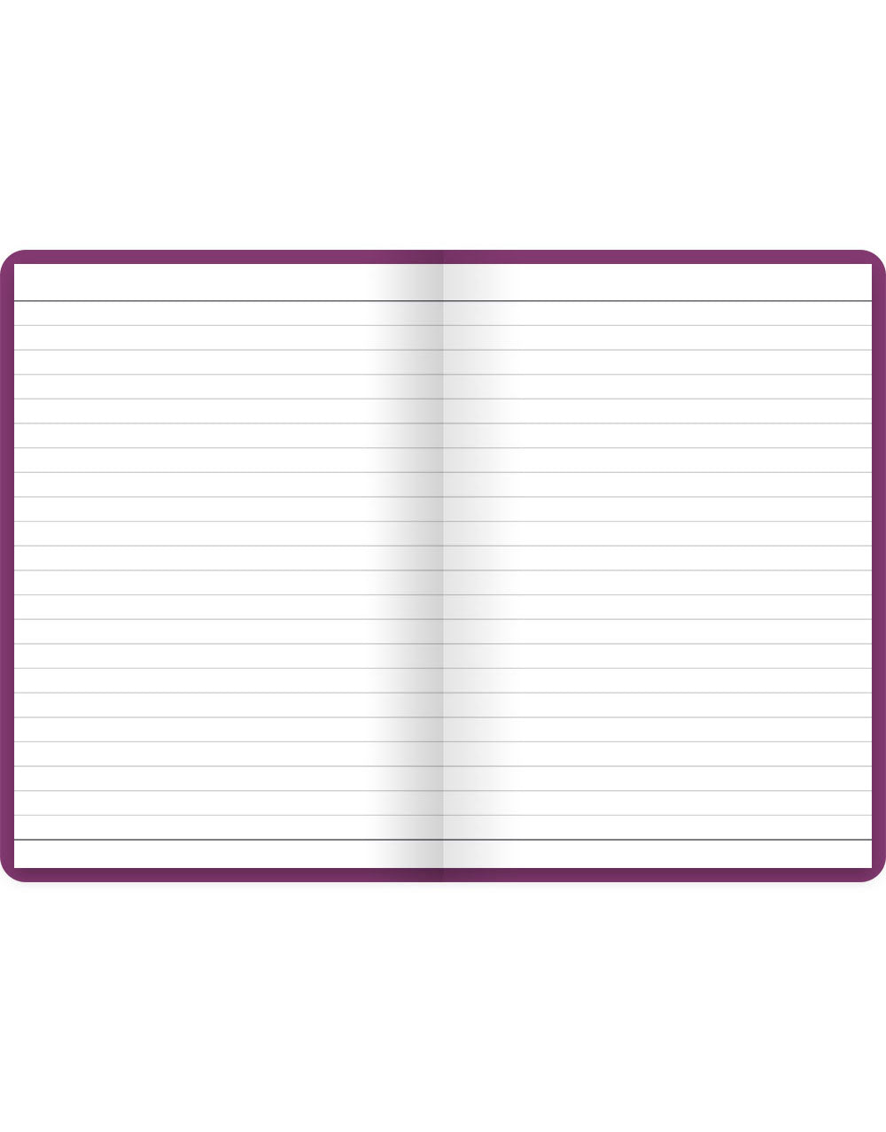 Dazzle A6 Ruled Notebook Purple#color_purple