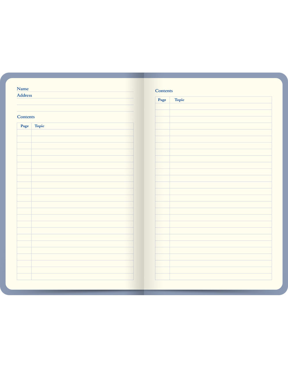 Icon Book Ruled Notebook Blue#color_icon-blue