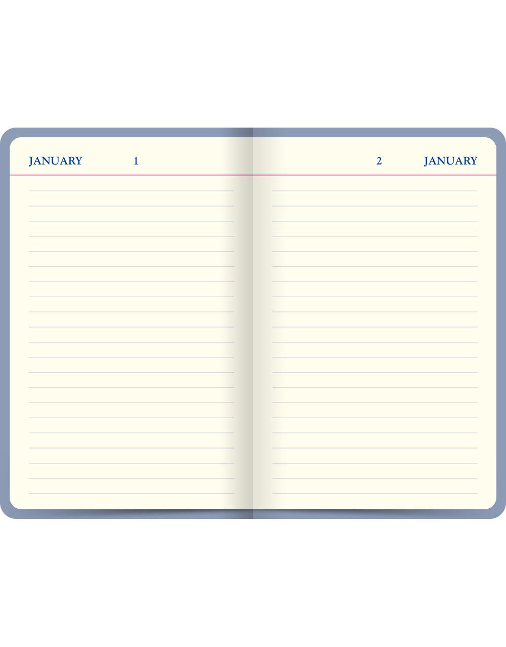 Icon Book Perpetual Diary Blue#color_icon-blue