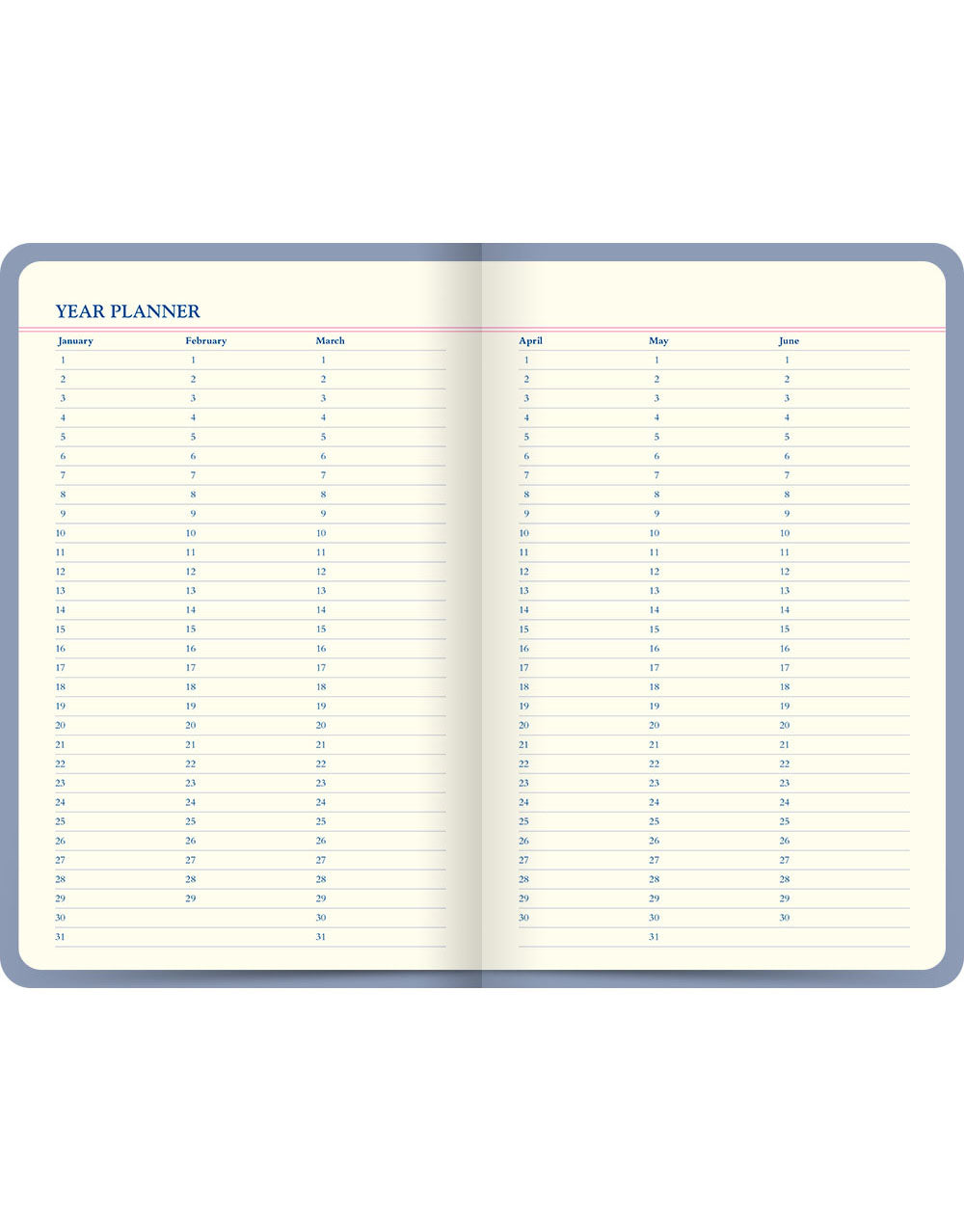 Icon Book Perpetual Diary Blue#color_icon-blue