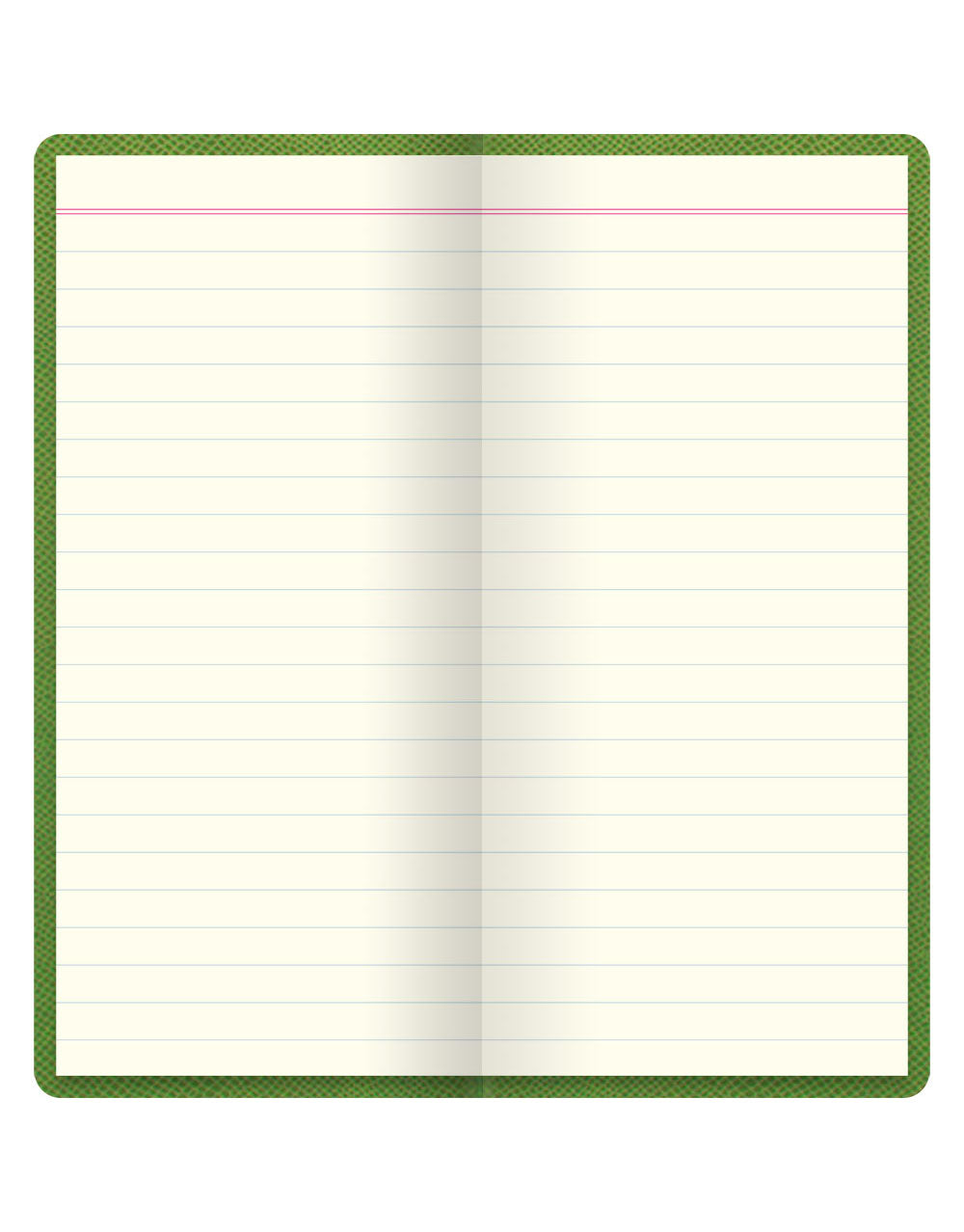 Legacy Slim Pocket Ruled Notebook Green#color_legacy-green