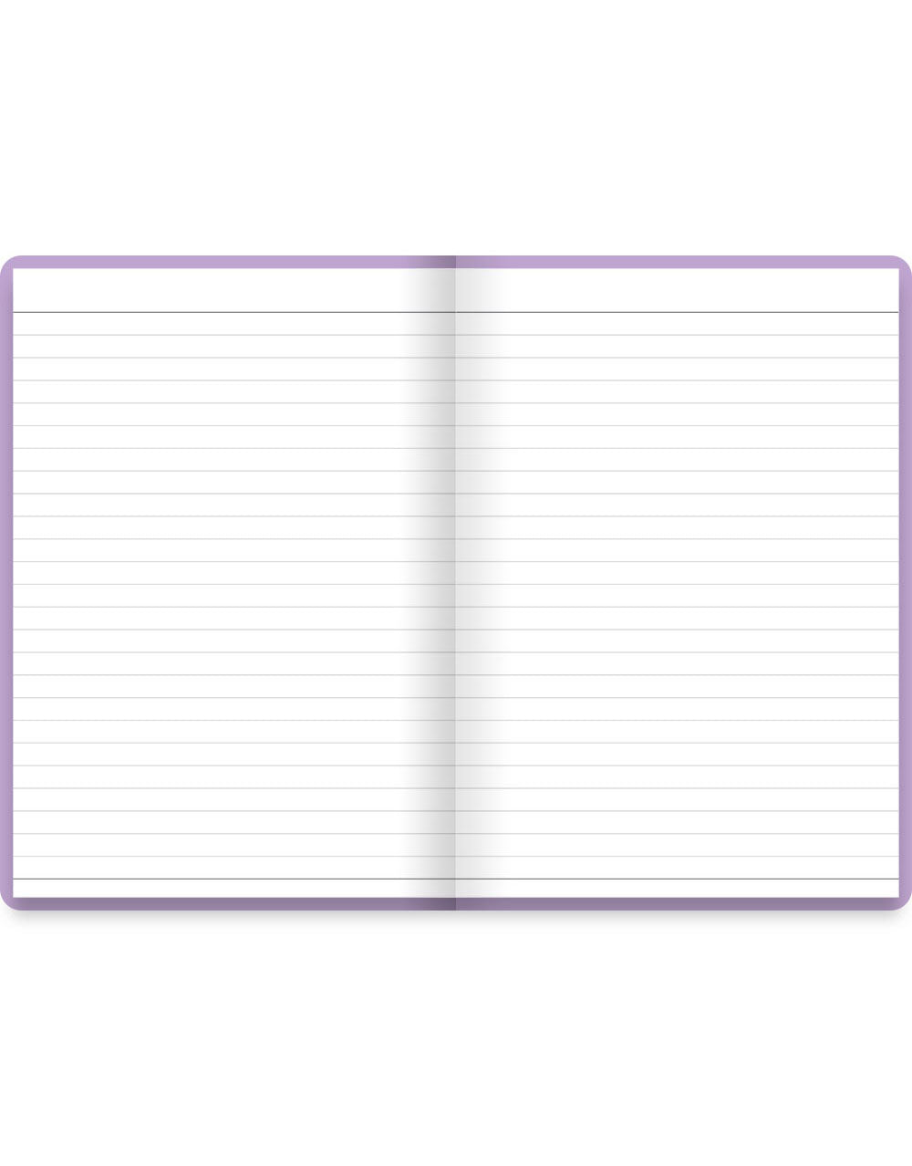 Pastel A5 Ruled Notebook Lilac#color_lilac