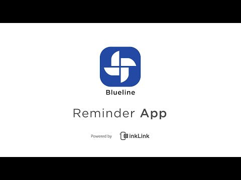 Blueline Reminder App