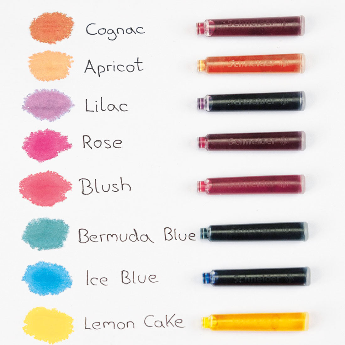 Schneider Pastel Ink Cartridges RS166125 Lemon Cake#ink-color_lemon-cake