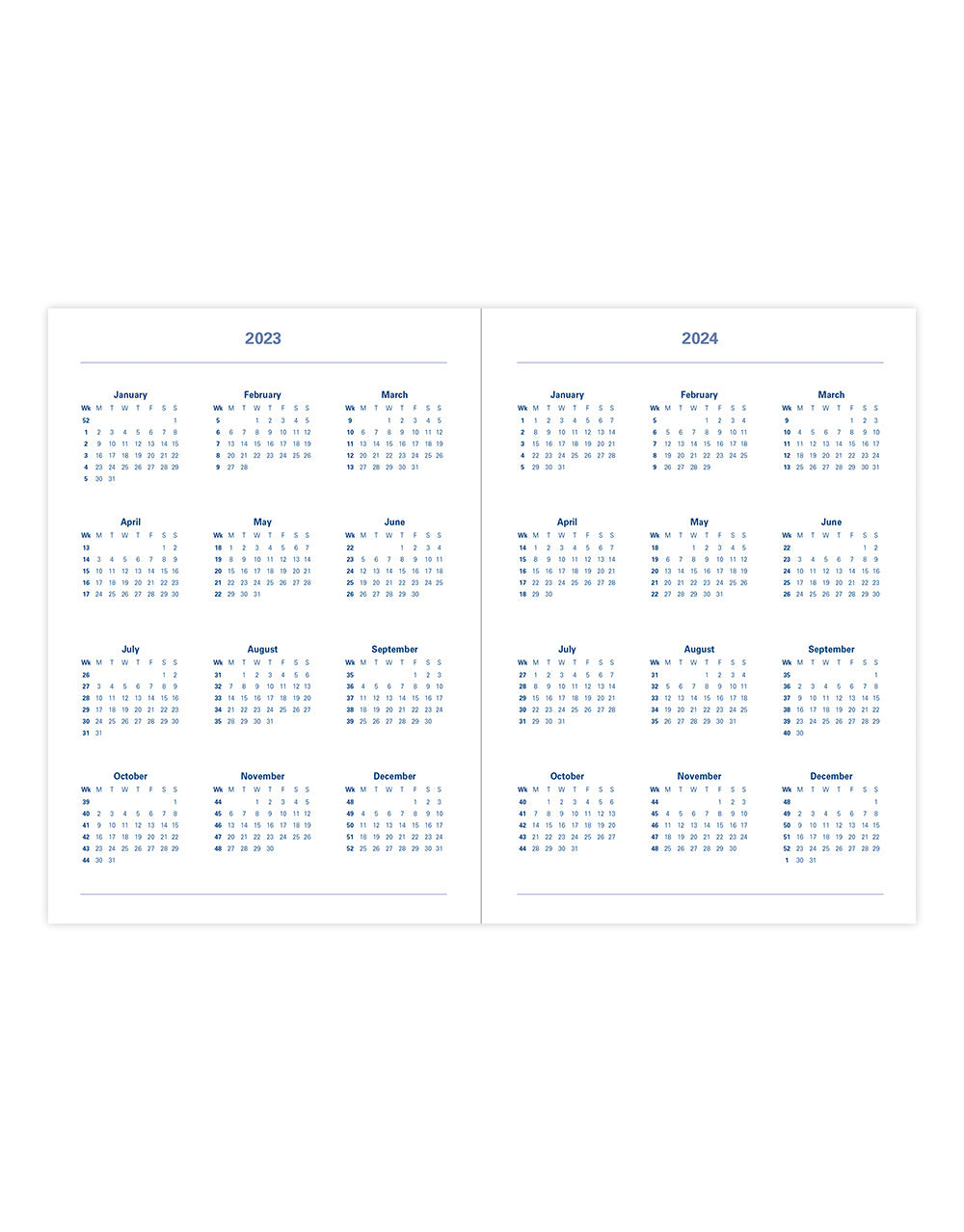 Dazzle A5 Week to View Planner 2023-2024 - Multilanguage - Pink - Letts of London#color_dazzle-pink