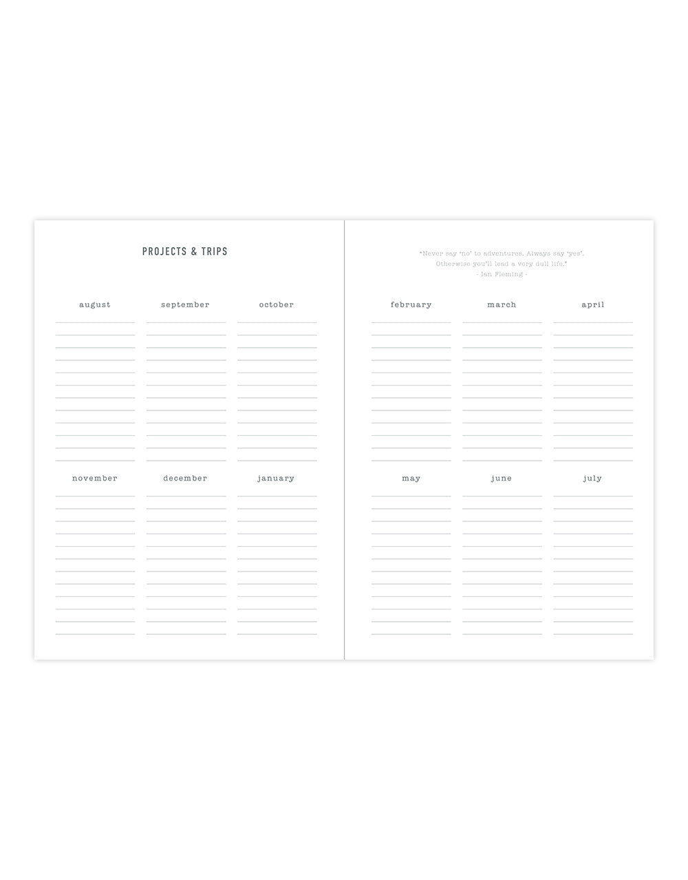 Inspire A5 Week to View Planner 2023-2024 - Multilanguage - White - Letts of London#color_inspire-white