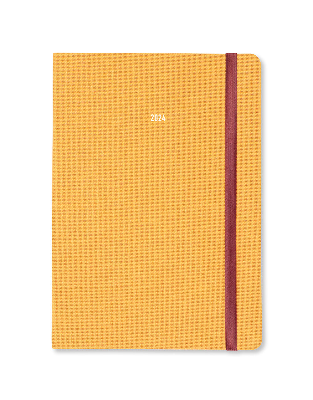 Raw A5 Week to View Planner 2024 - Multilanguage#color_mustard
