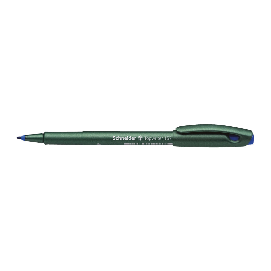 Topwriter 157 Fibre Pen 0.8mm, Box of 10#ink-color_blue